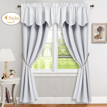 Mörkläggningsgardin set med kappa och omtag