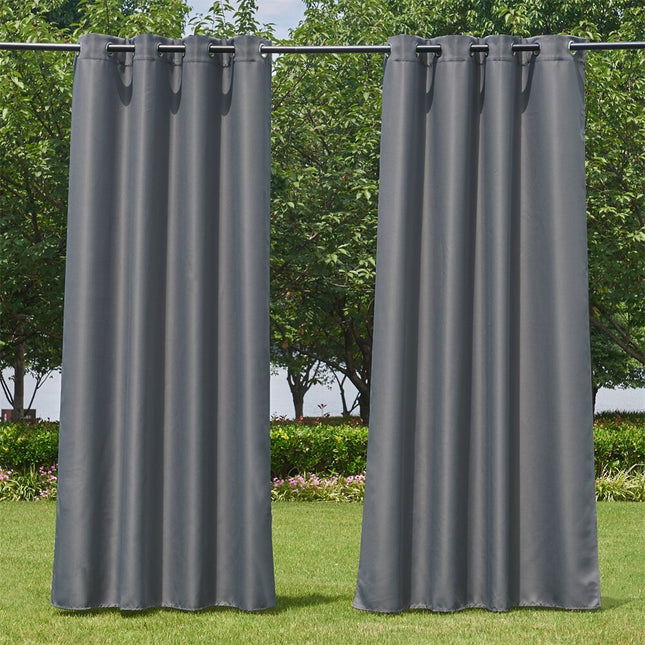 Orange utomhusgardin för paviljong