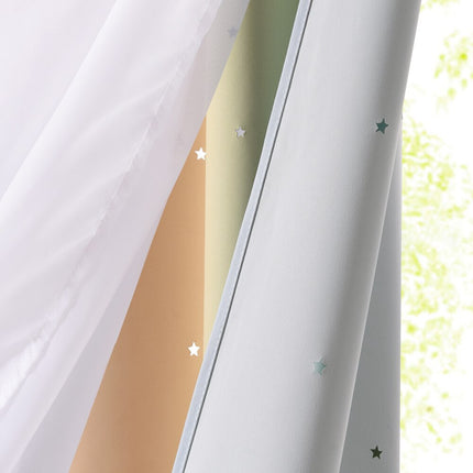 Tunn utomhusgardin för altan och pergola