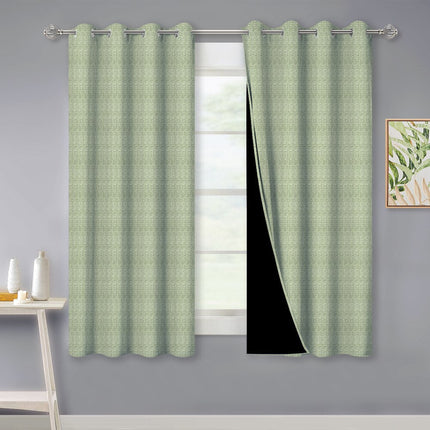 Mörkläggningsgardin med textur för sovrum