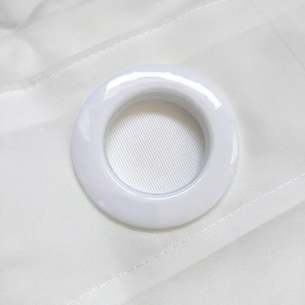 Enkel vit tunn gardin för vardagsrum