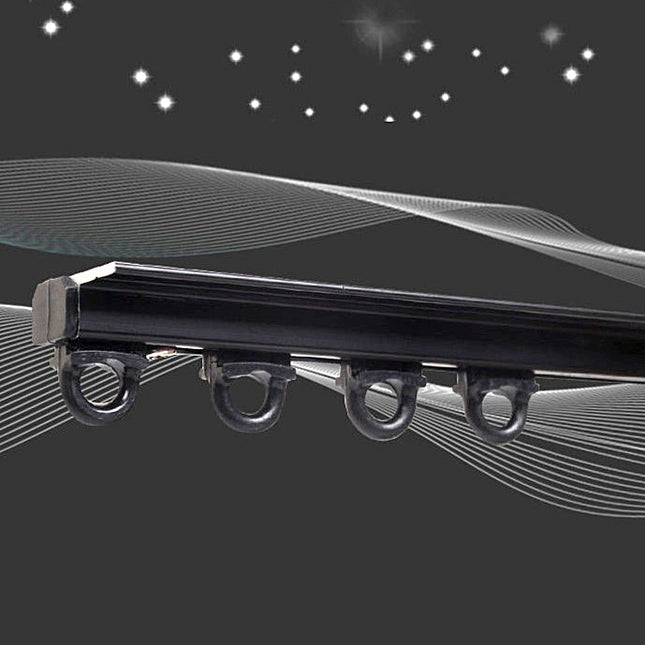 Takmonterad gardinskena i metall Epoxy