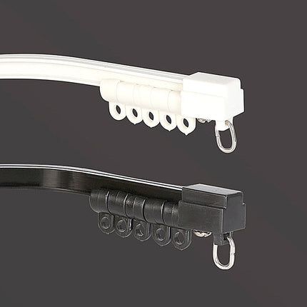 Flexibel gardinskena för hörn Snake