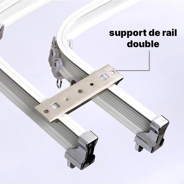 Böjbar gardinskena för tak Copperfield