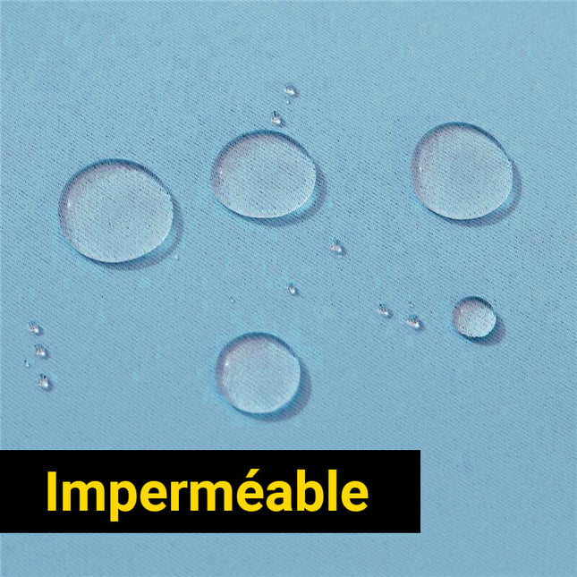 Himmelsblå utomhusgardin för trädgård och uteplats