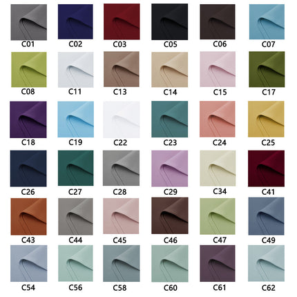 Marinblå mörkläggningsgardin med värmeisolering