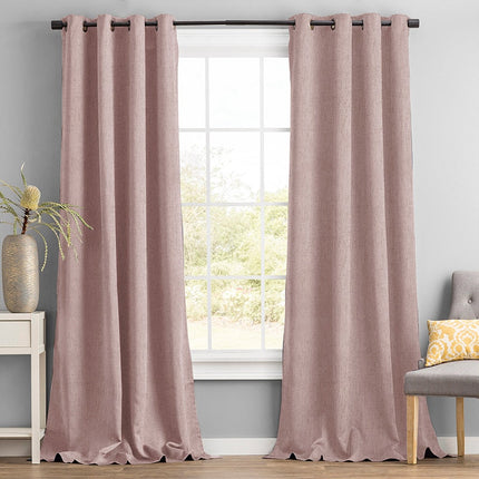 Mörkläggningsgardin med öljetter modell Valentine