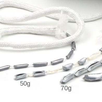 Tyngdband för gardiner elfenbensvit färg