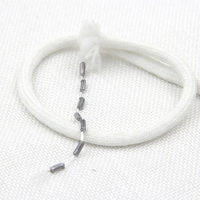 Tyngdband för gardiner elfenbensvit färg