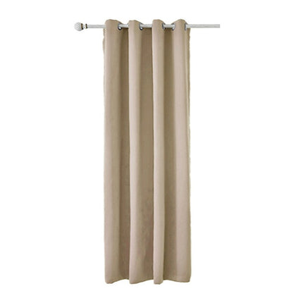 Beige utomhusgardin för insynsskydd