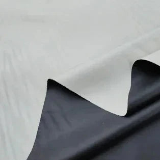 Svart mörkläggningstyg med silverbaksida