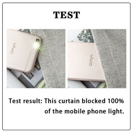 Ljusgrå mörkläggningsgardin med textur Leiria