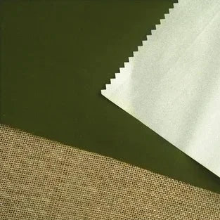 Svart mörkläggningstyg med silverbaksida