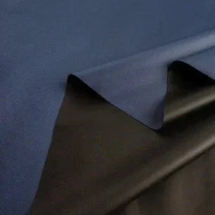 Svart mörkläggningstyg med silverbaksida