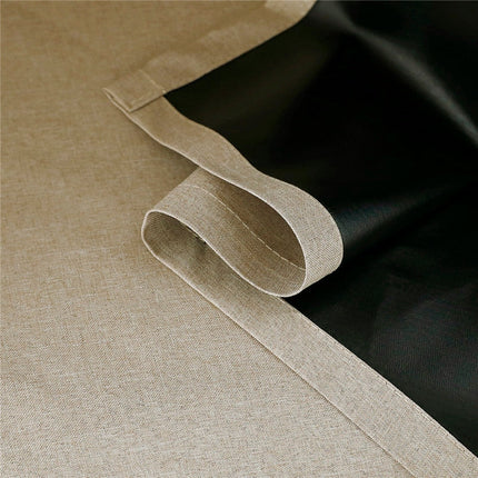 Vattentät gardin för paviljong och uteplats.