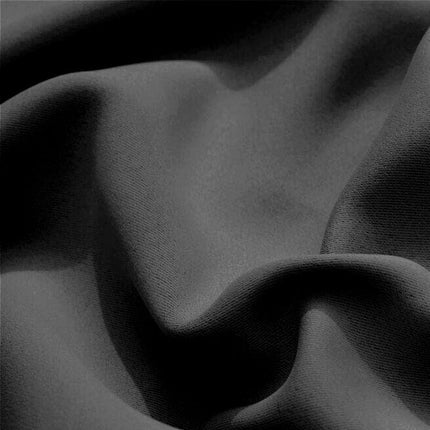 Svart vattentät utomhusgardin med öljetter