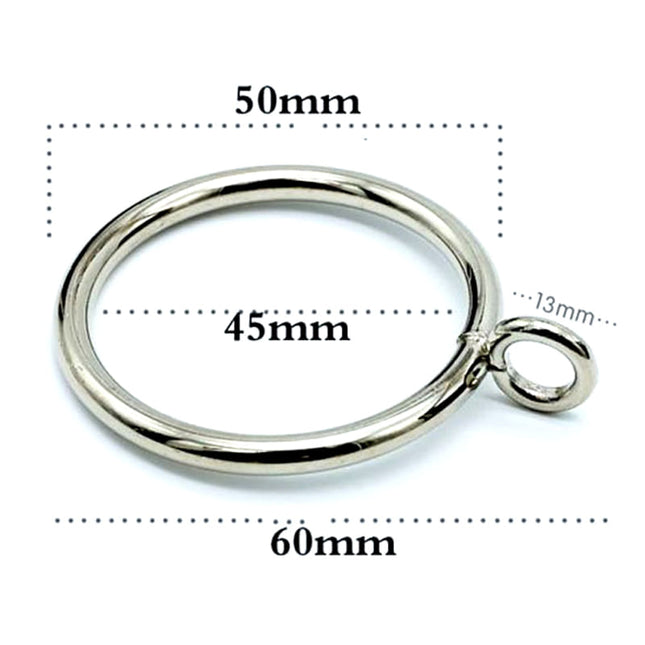 Gardinringar i metall med antik look