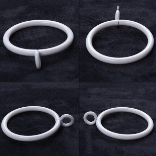 Gardinringar i metall med antik look