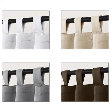 Lätt utomhusgardin med hällor