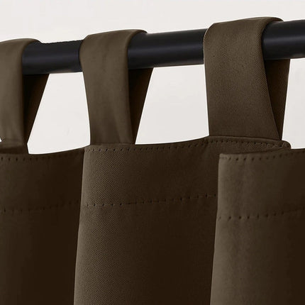 Lätt utomhusgardin med hällor