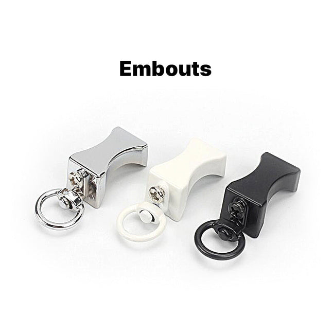 Svart gardinskena för takmontering Liberty