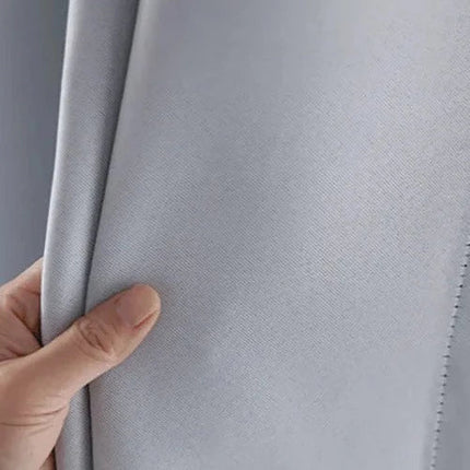 Ljusrosa termisk mörkläggningsgardin för sovrum