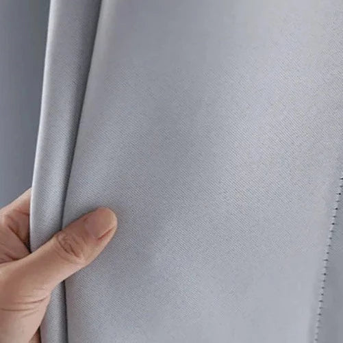 Ljusrosa termisk mörkläggningsgardin för sovrum