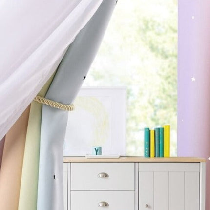 Tunn utomhusgardin för altan och pergola