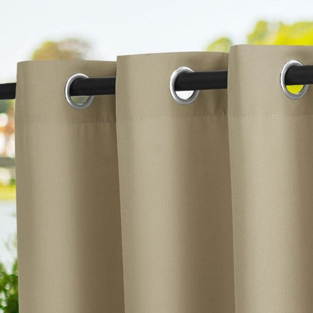 Orange utomhusgardin för paviljong