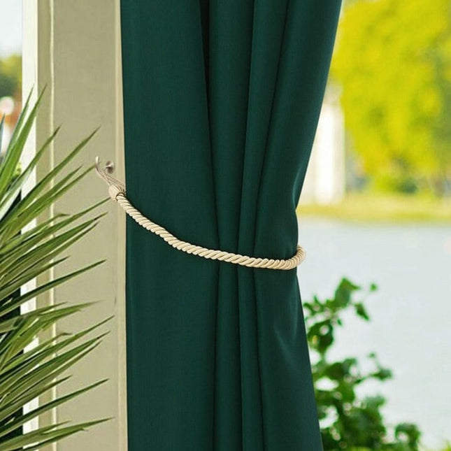 Orange utomhusgardin för paviljong