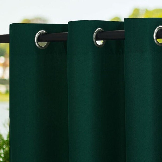 Orange utomhusgardin för paviljong