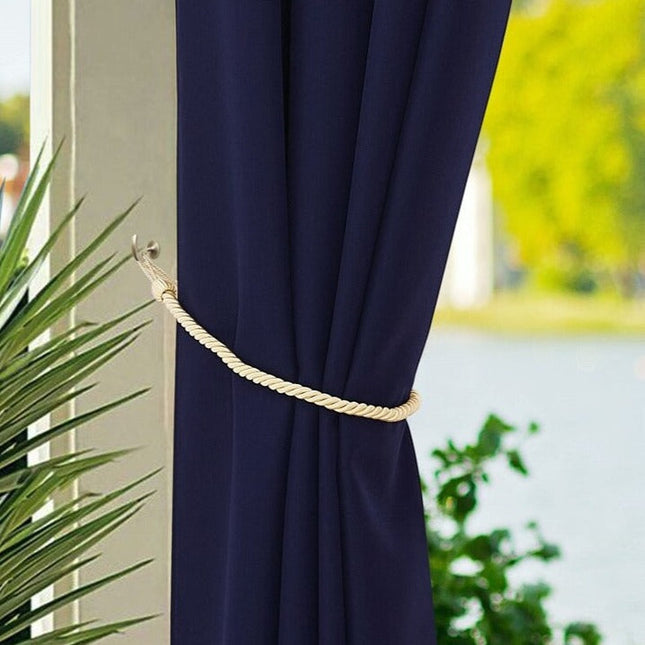 Orange utomhusgardin för paviljong