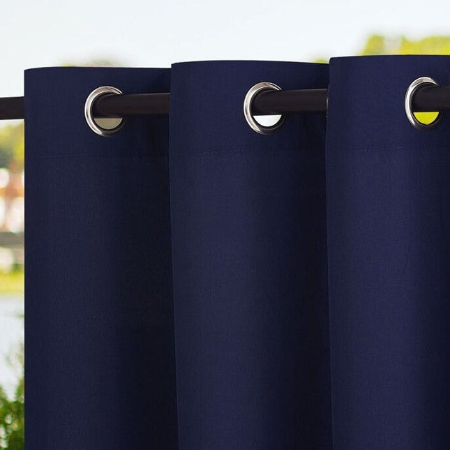 Orange utomhusgardin för paviljong