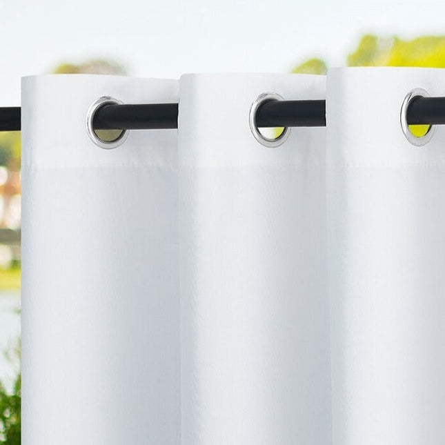 Orange utomhusgardin för paviljong