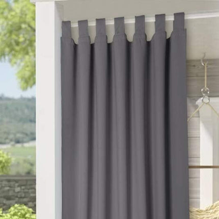 Mörkläggande utomhusgardin med hankor Zaliko