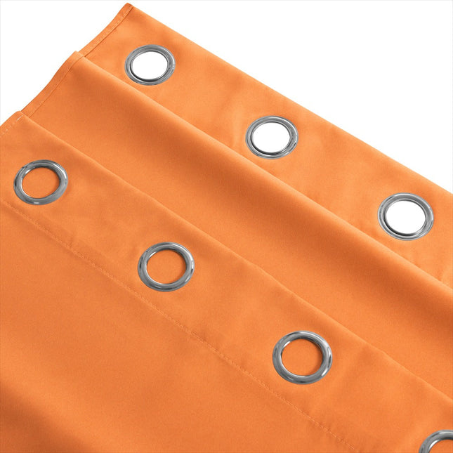 Orange utomhusgardin för paviljong