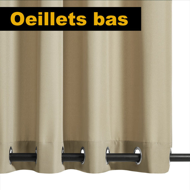 Orange utomhusgardin för paviljong