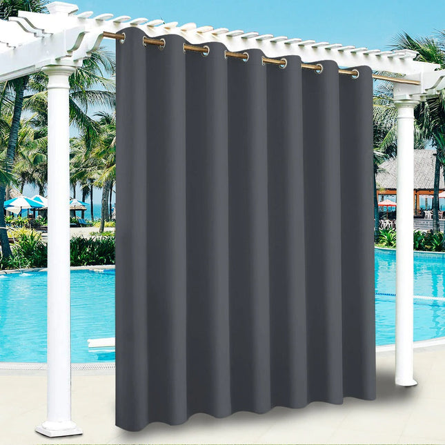 Slitstark vattentät gardin för pergola