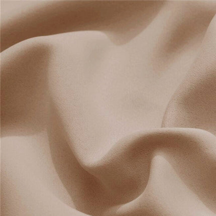 Vattentät brun utomhusgardin med öljetter