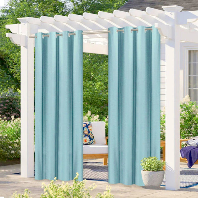 Vattentät utomhusgardin för pergola och lusthus