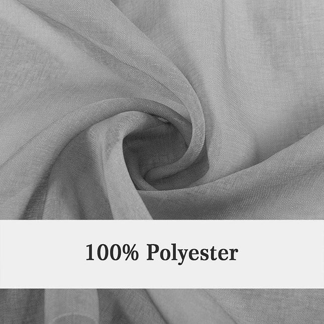 Tunn utomhusgardin med färggradient