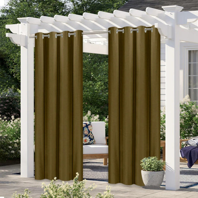 Mörkläggande utomhusgardin för pergola