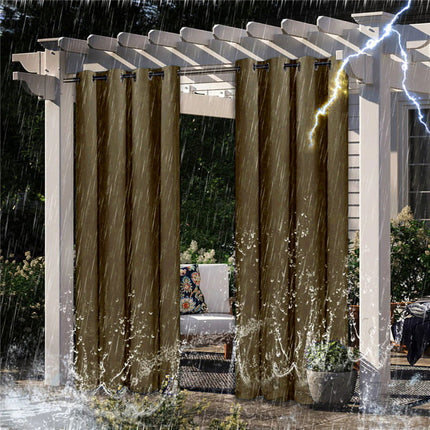 Mörkläggande utomhusgardin för pergola