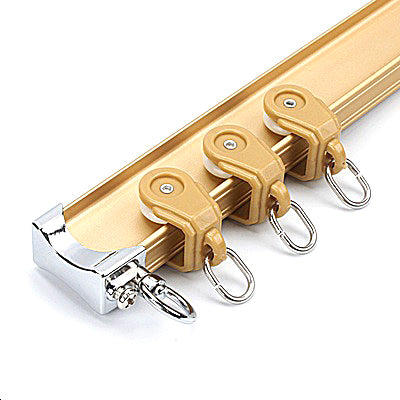 Svart gardinskena för takmontering Liberty